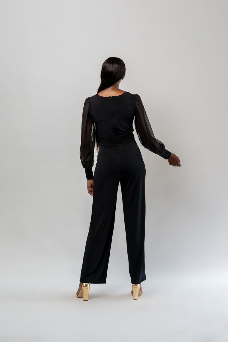 Bonbon Black Jumpsuit - Tom Voyager SA