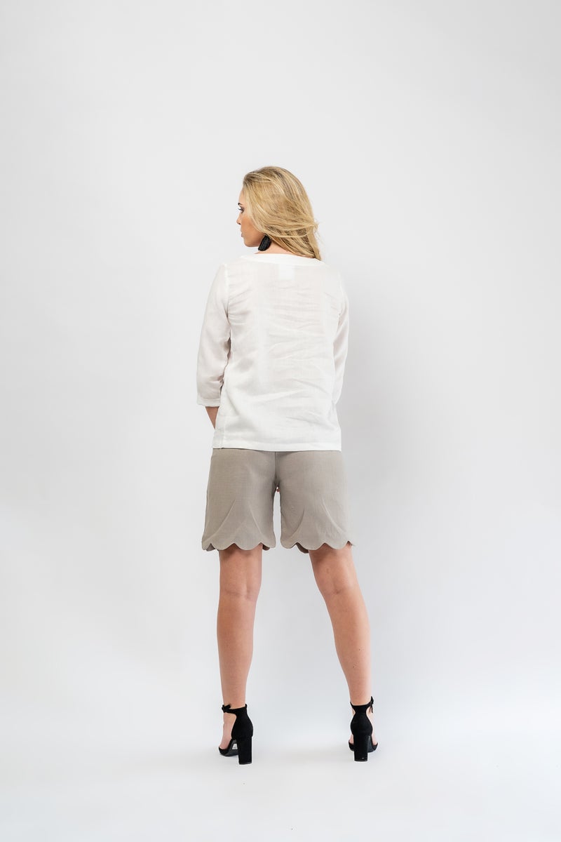 Milano Linen Ladies Shorts - Tom Voyager SA