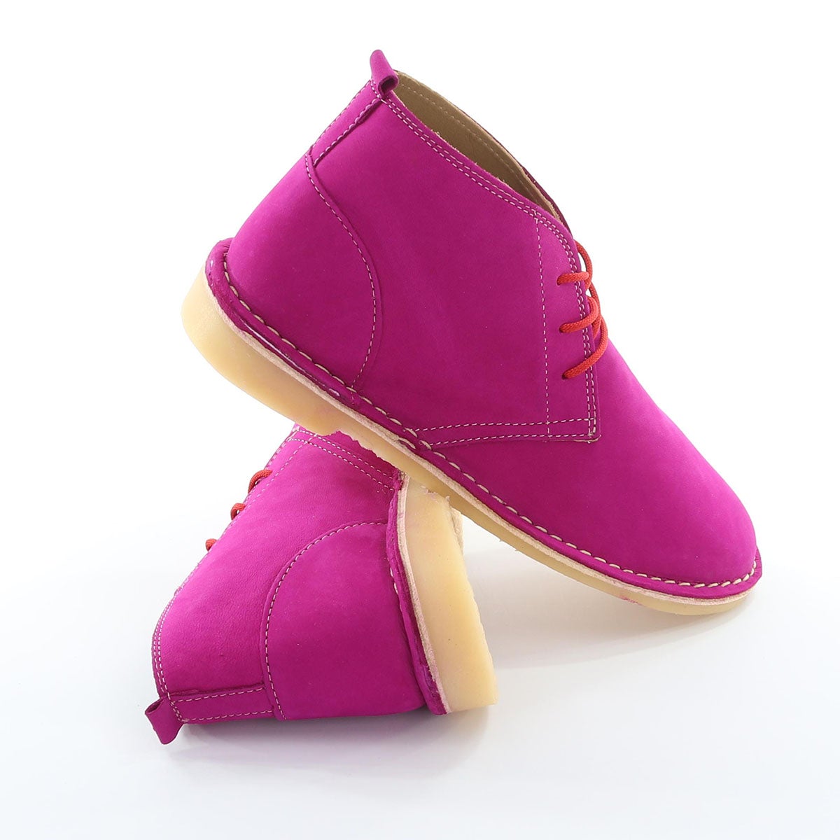 Fuschia Pink Ladies Vellies - Tom Voyager SA