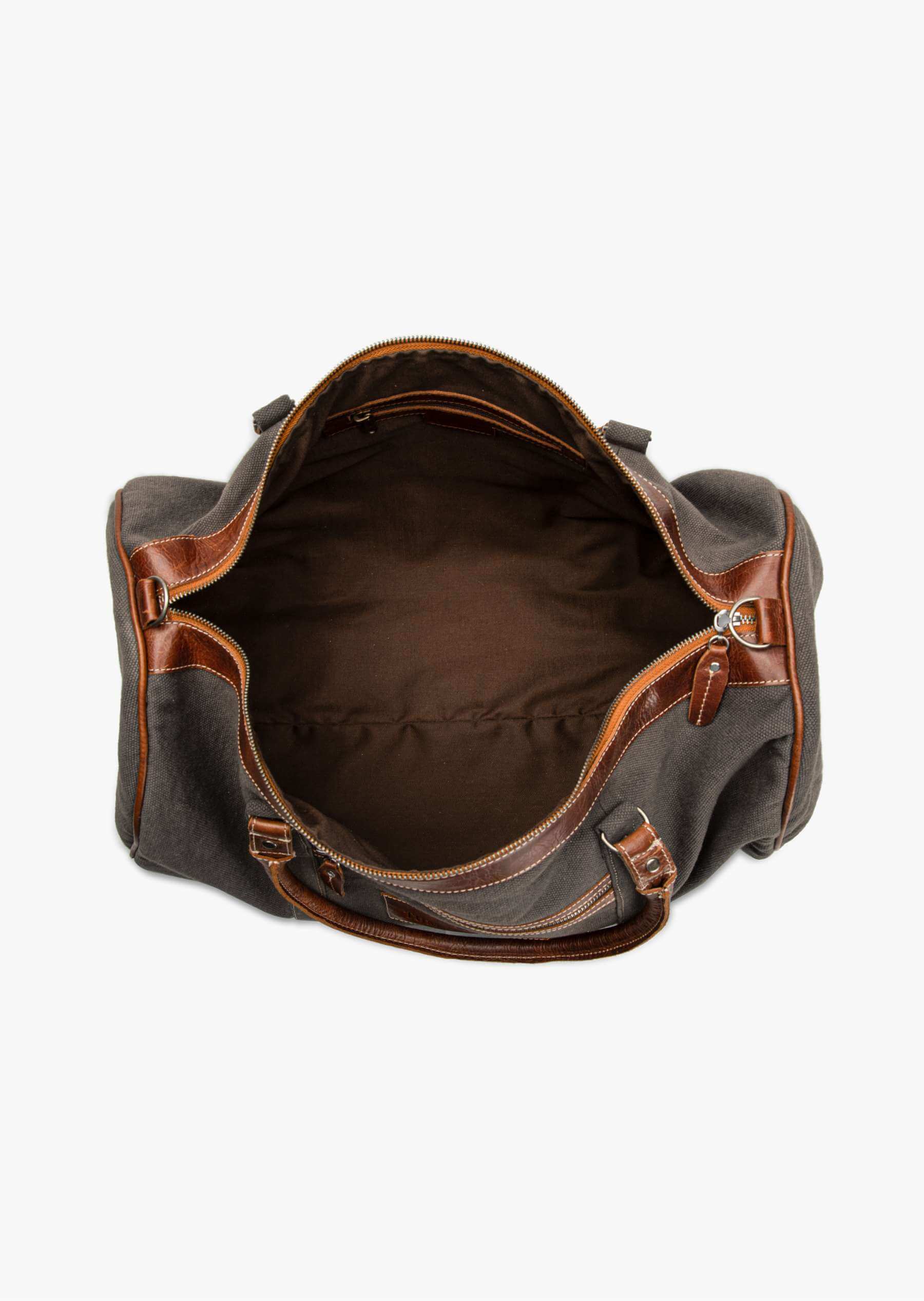 Chapman Canvas Duffel Bag Grey - Tom Voyager SA