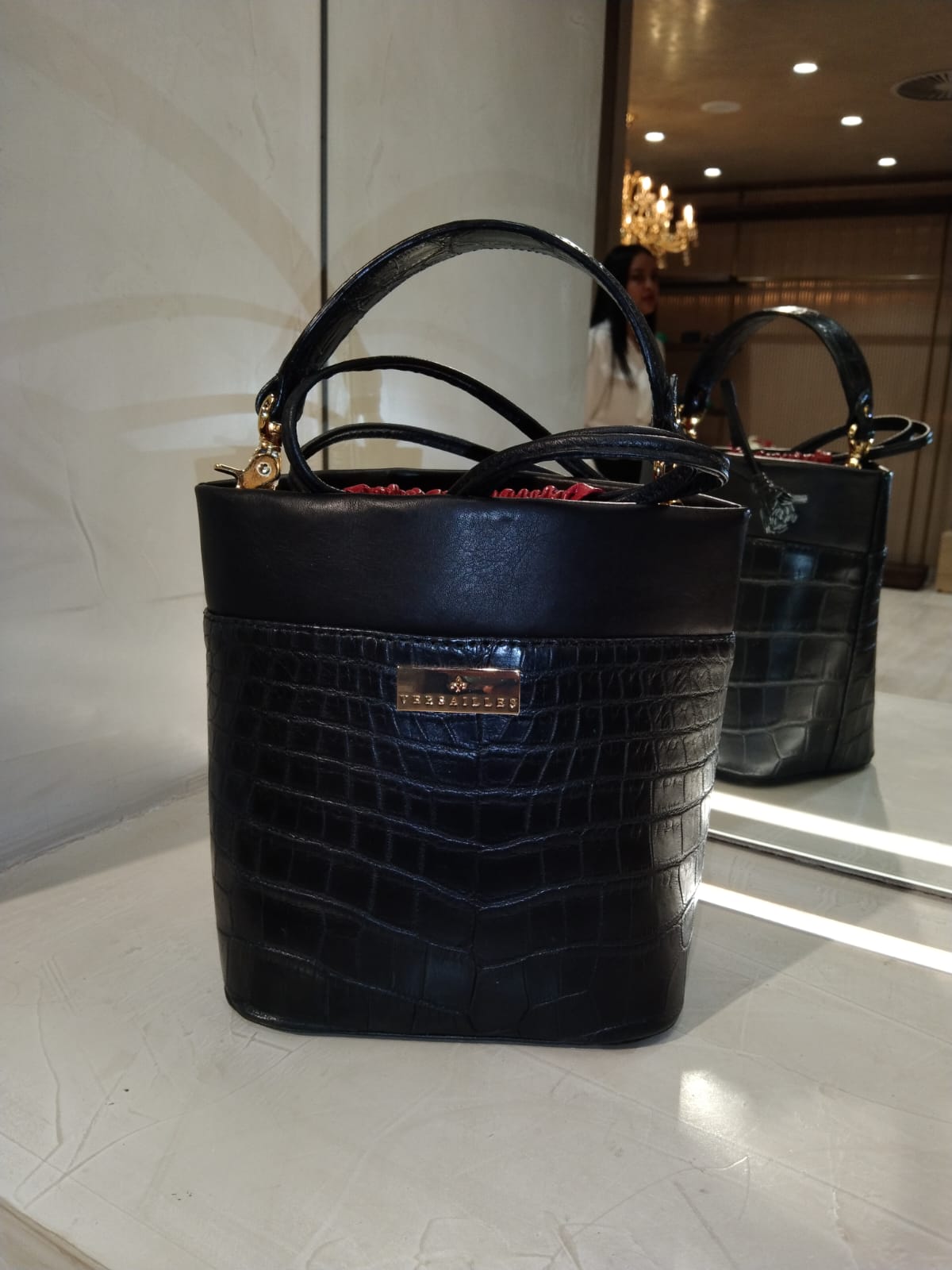 Karina Crocodile Bag