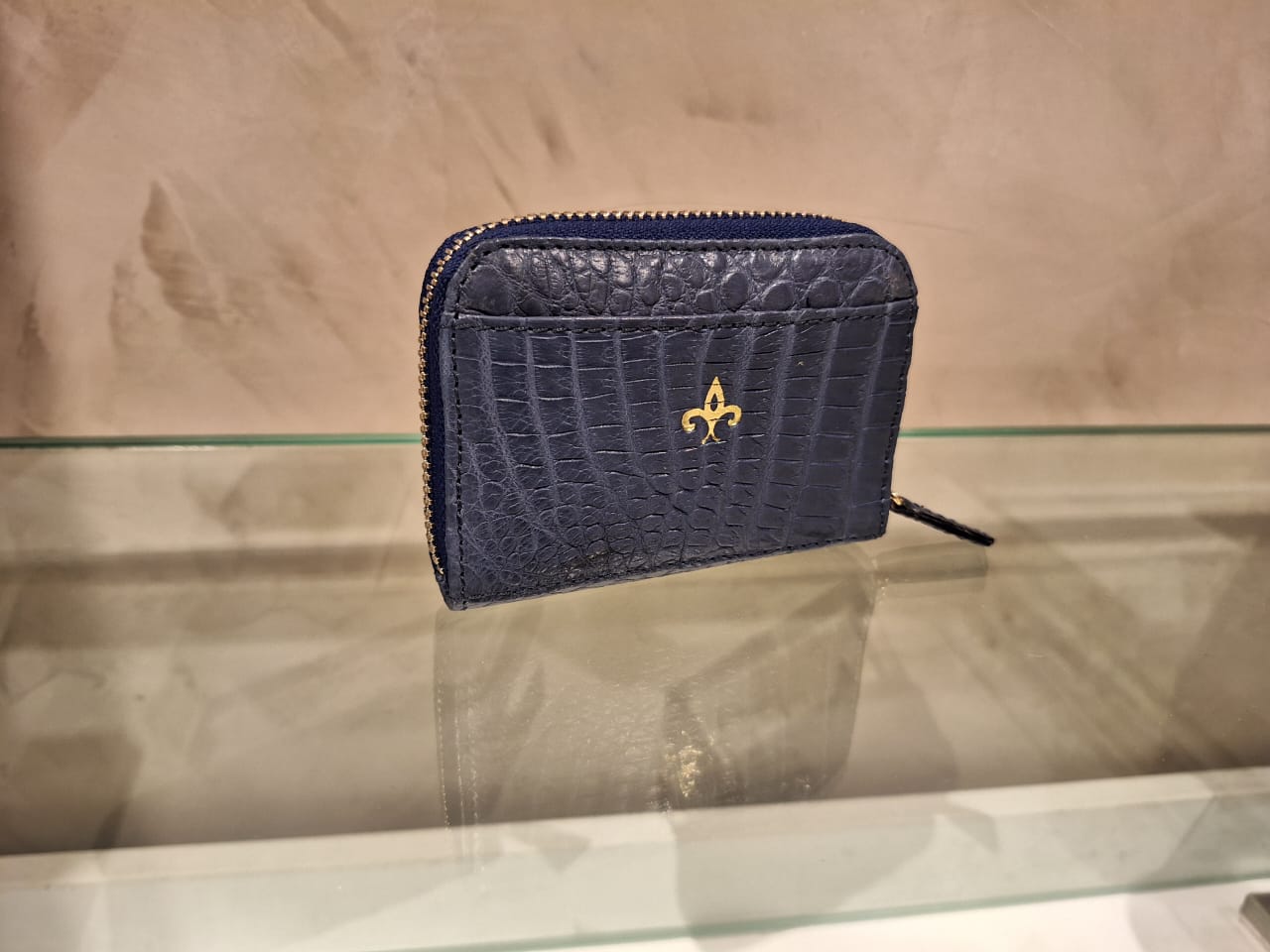 Reine Mini Croc Pouch