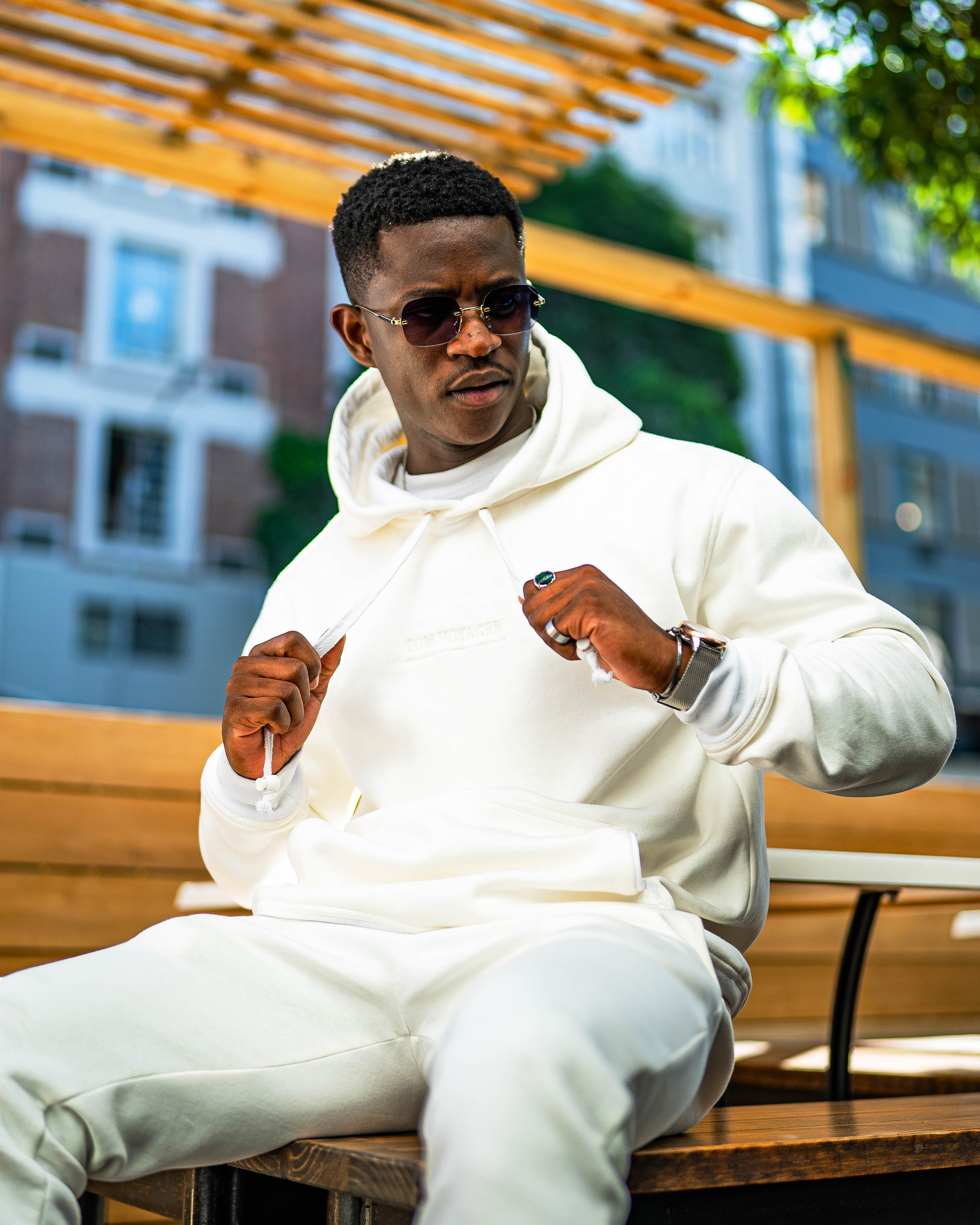 Havana Ivory Hoodie