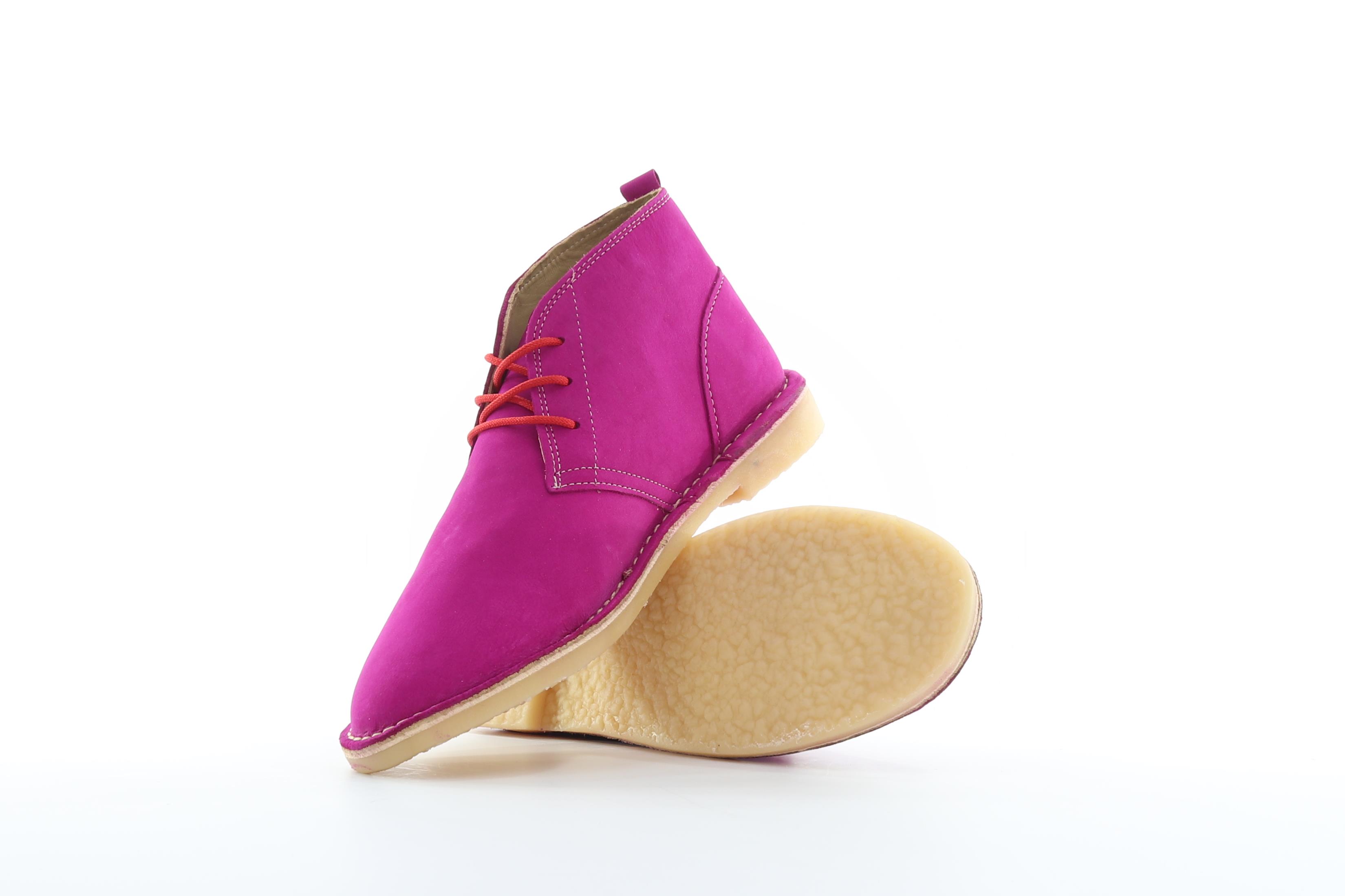 Fuschia Pink Ladies Vellies - Tom Voyager SA