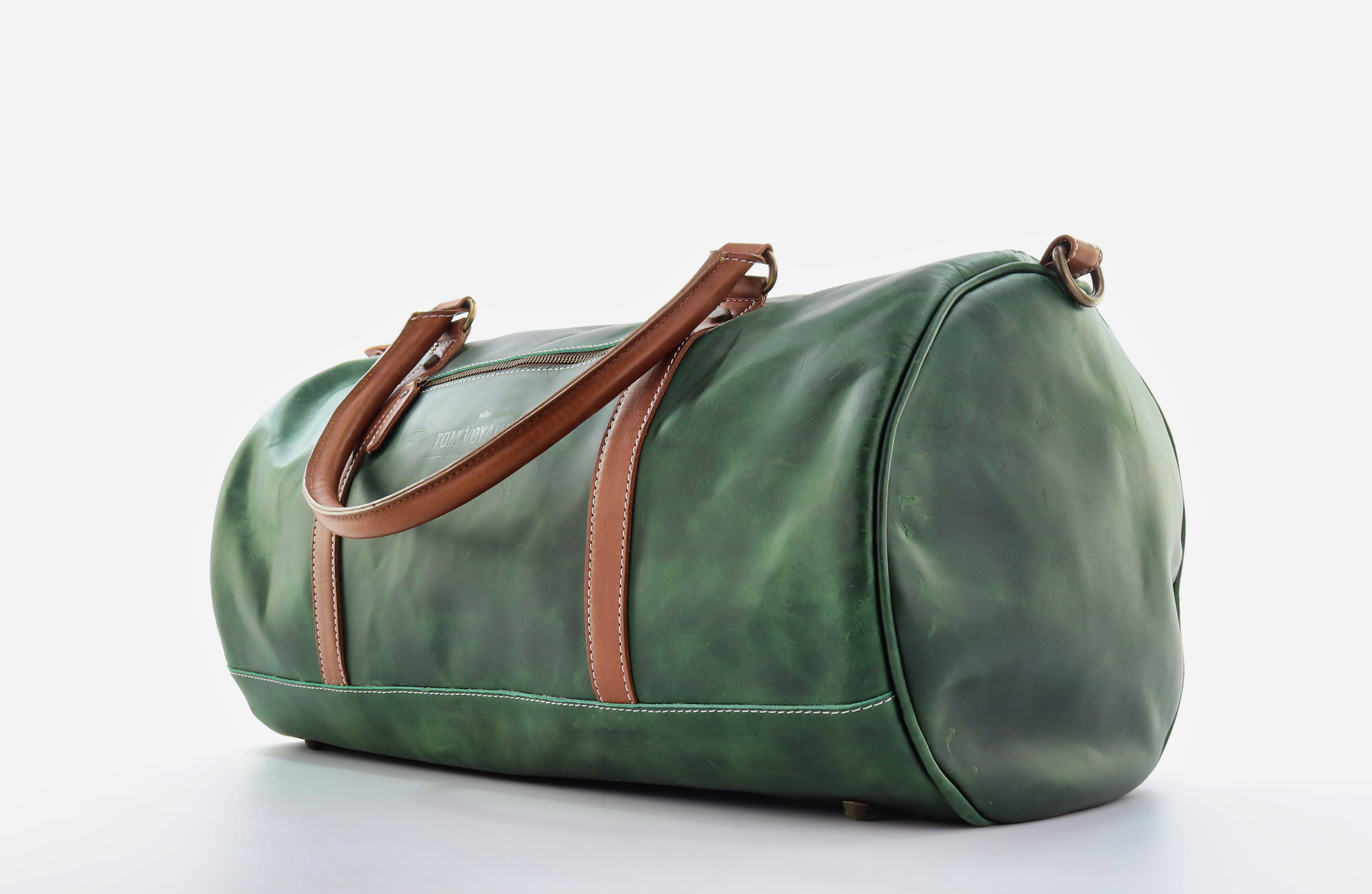 Emerald Green Duffel Bag