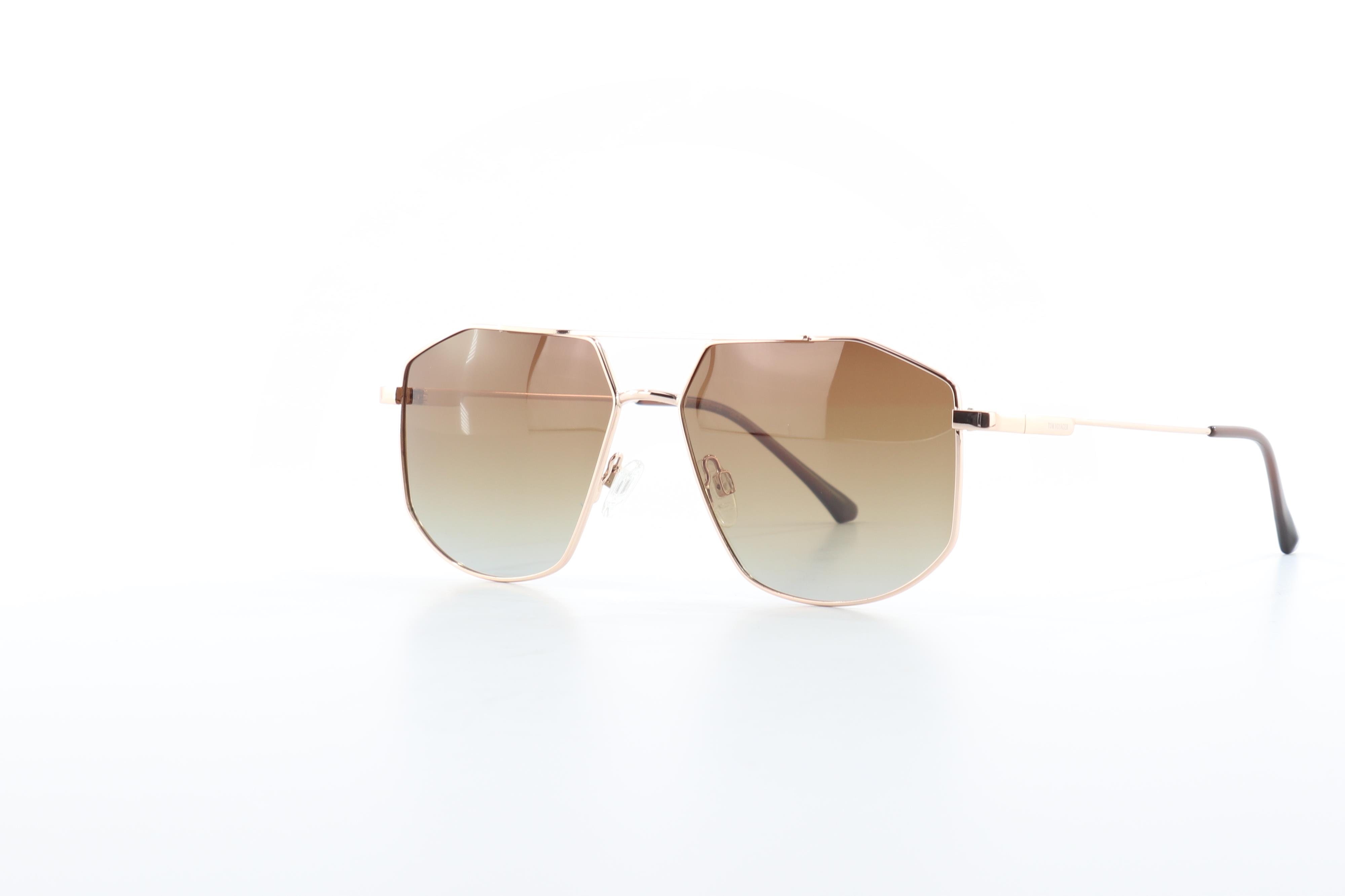 Roségoldene Sonnenbrille von Tom Voyager