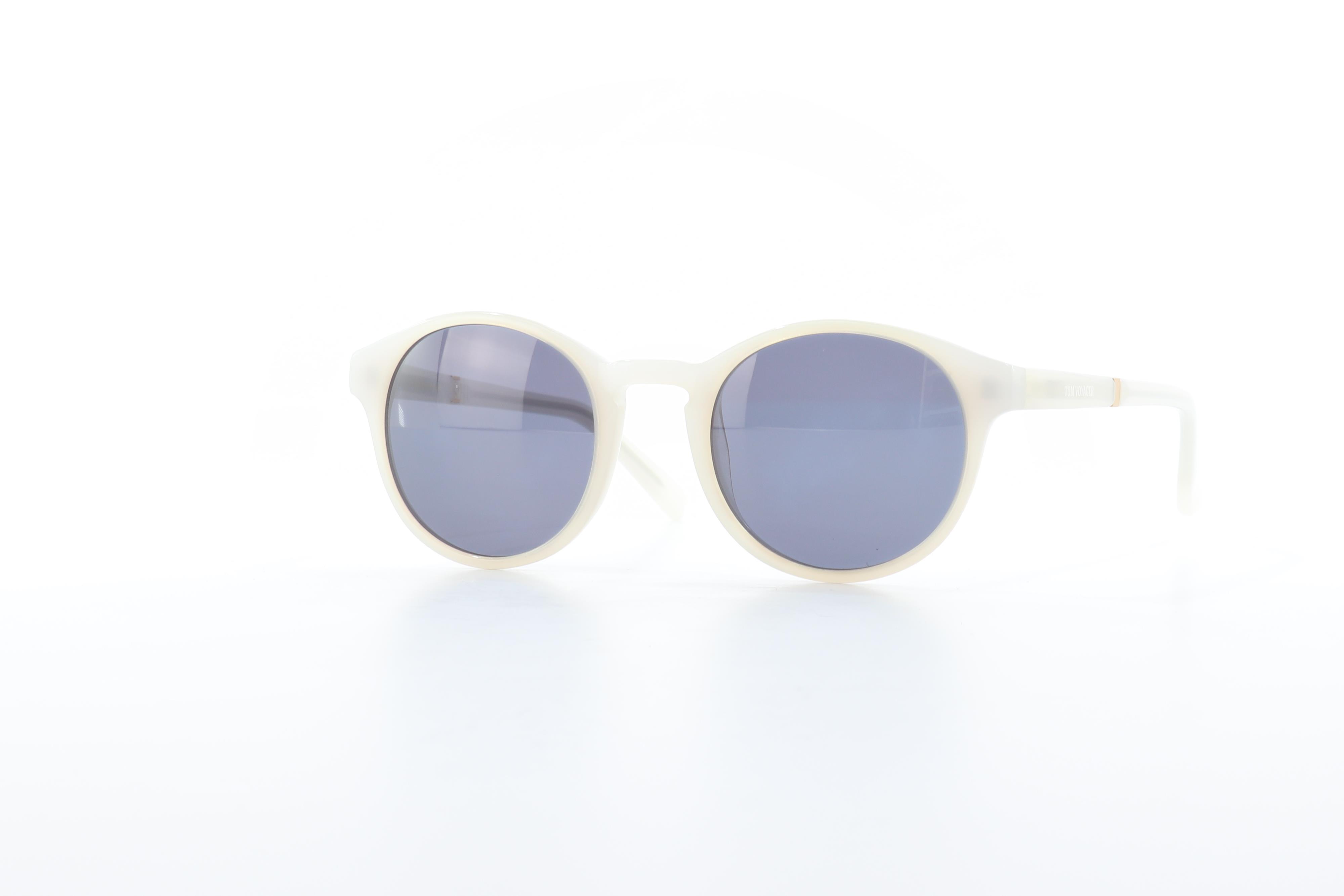 Frosted White Sunglasses