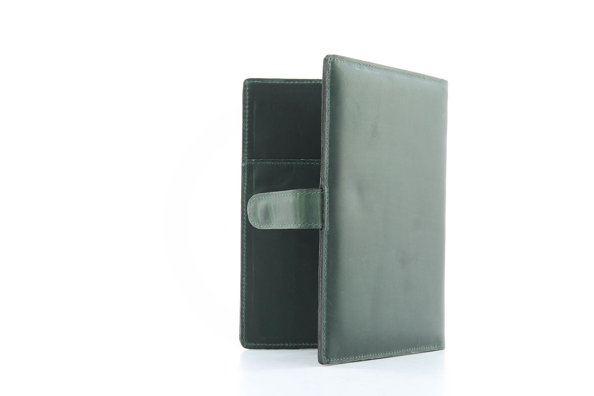 Smaragdgroene A5 Notebook Cover