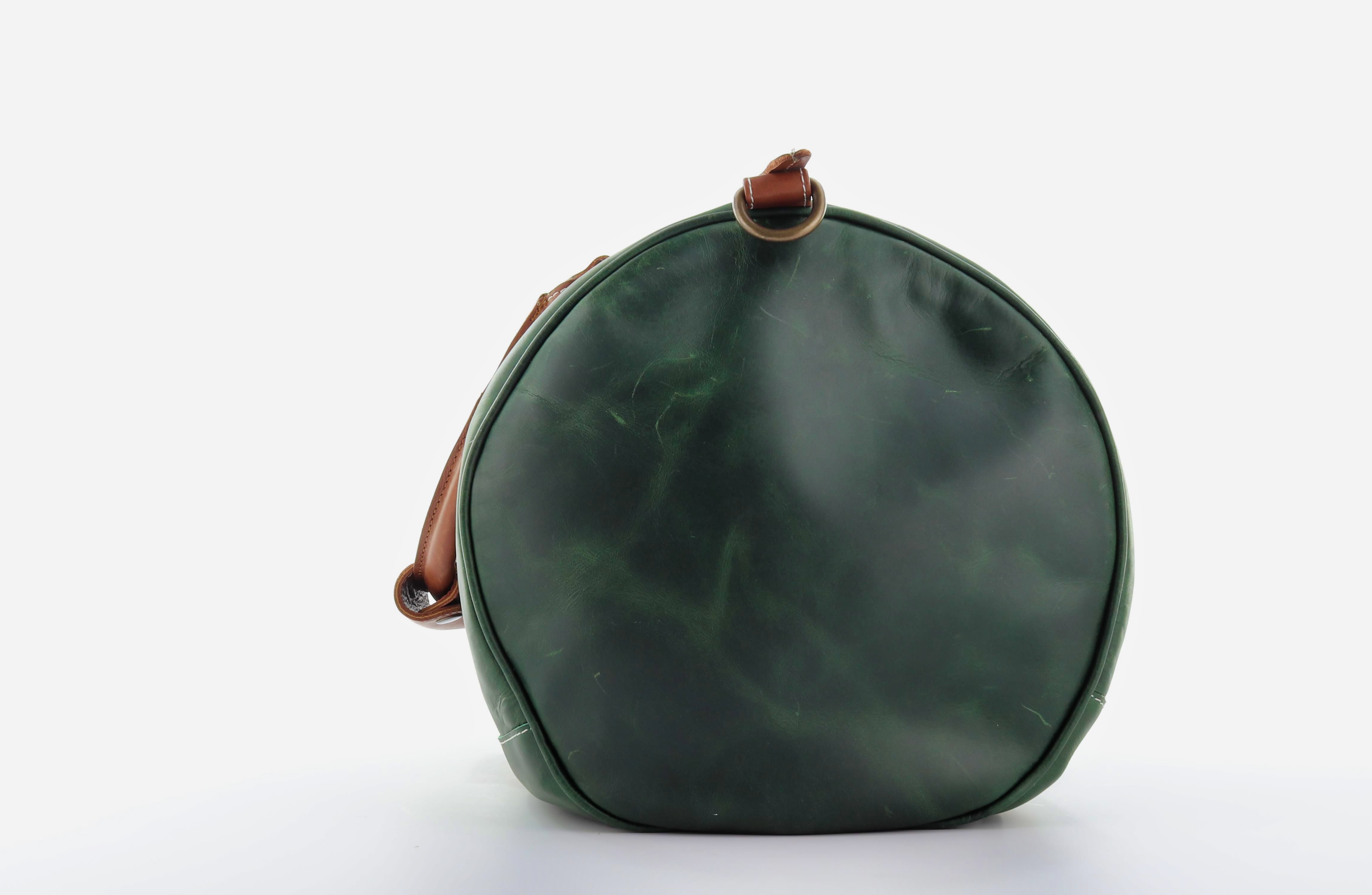 Emerald Green Duffel Bag