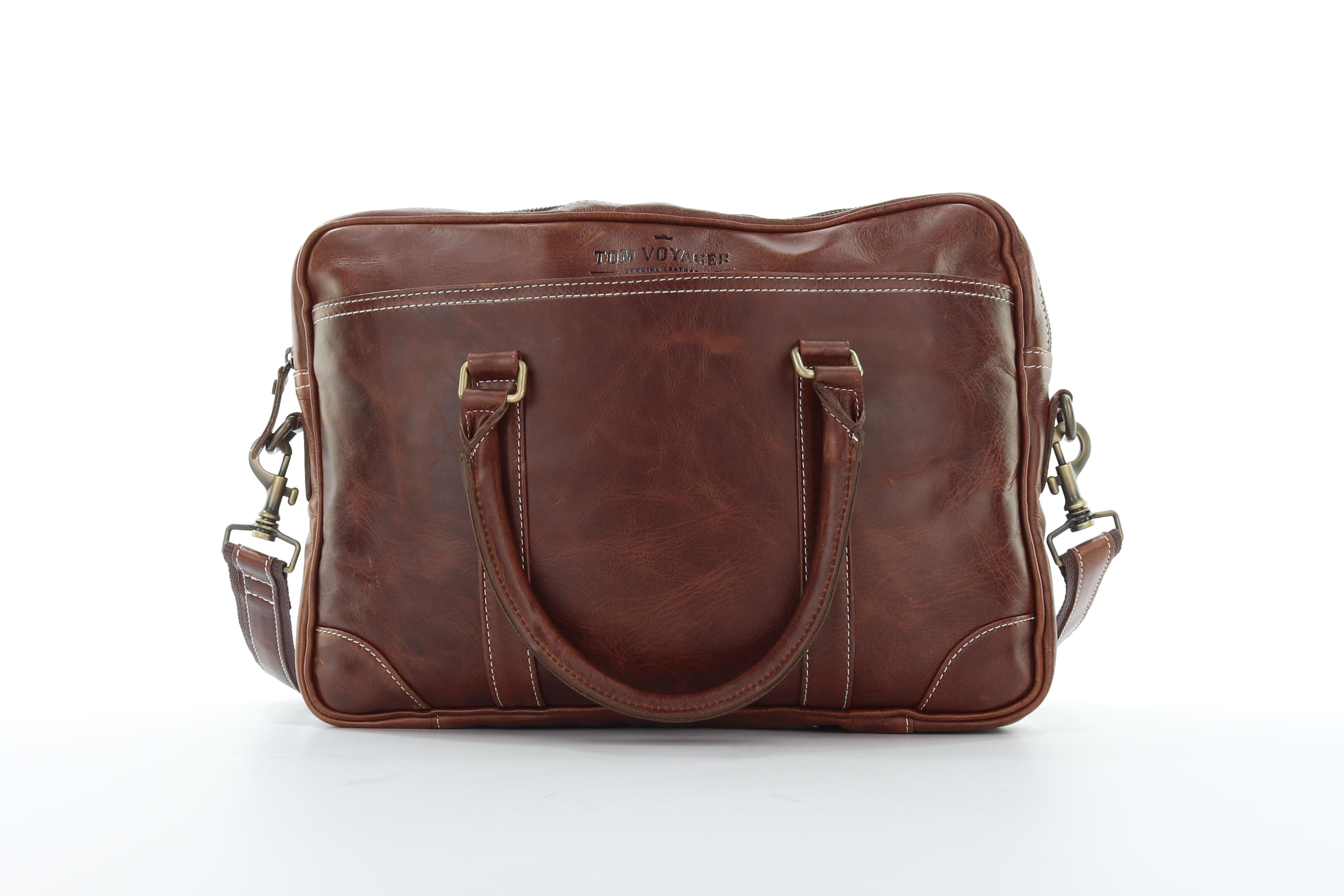 Hayden Leather Bag - Dark Brown