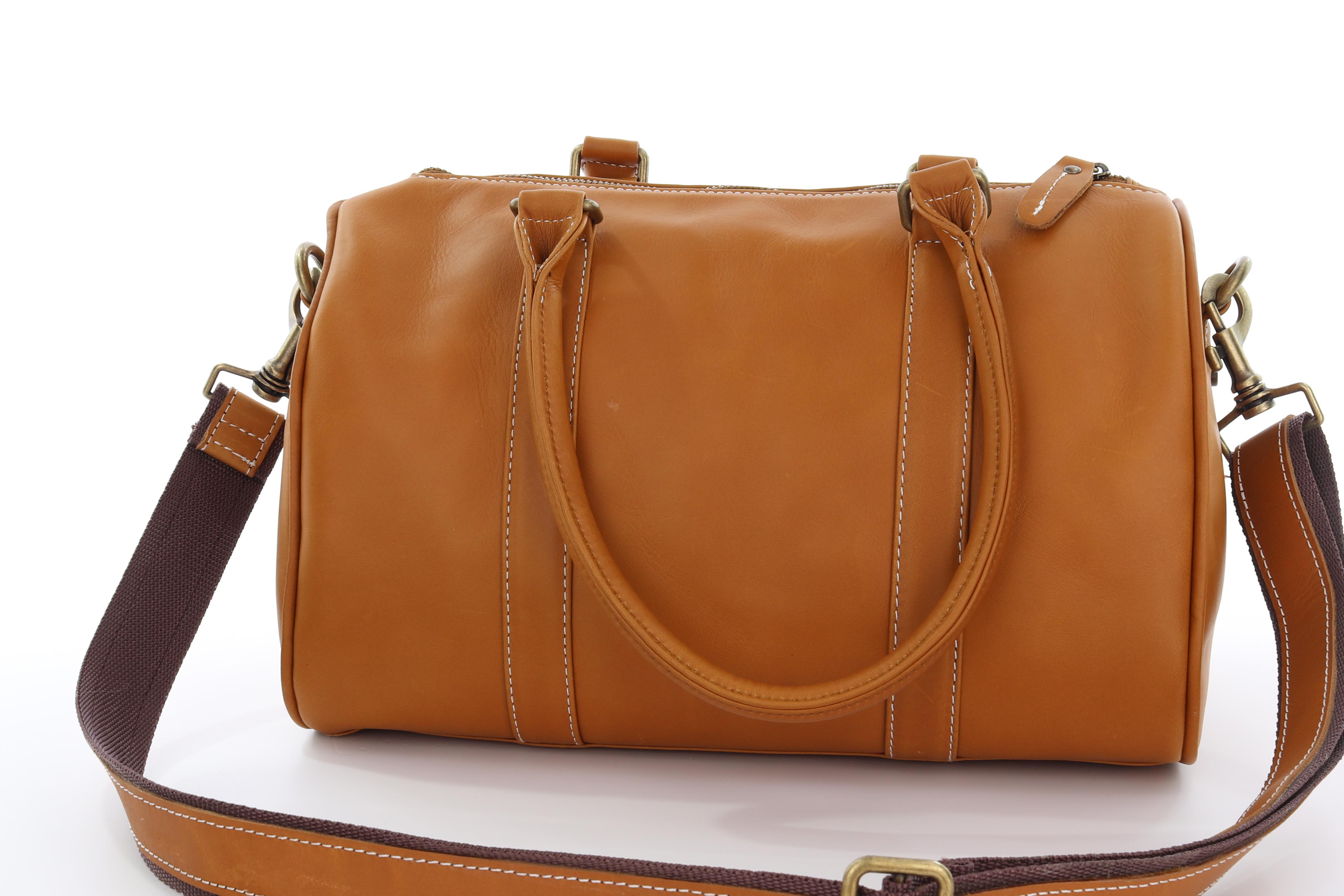 Finn Leather Bag - Tan