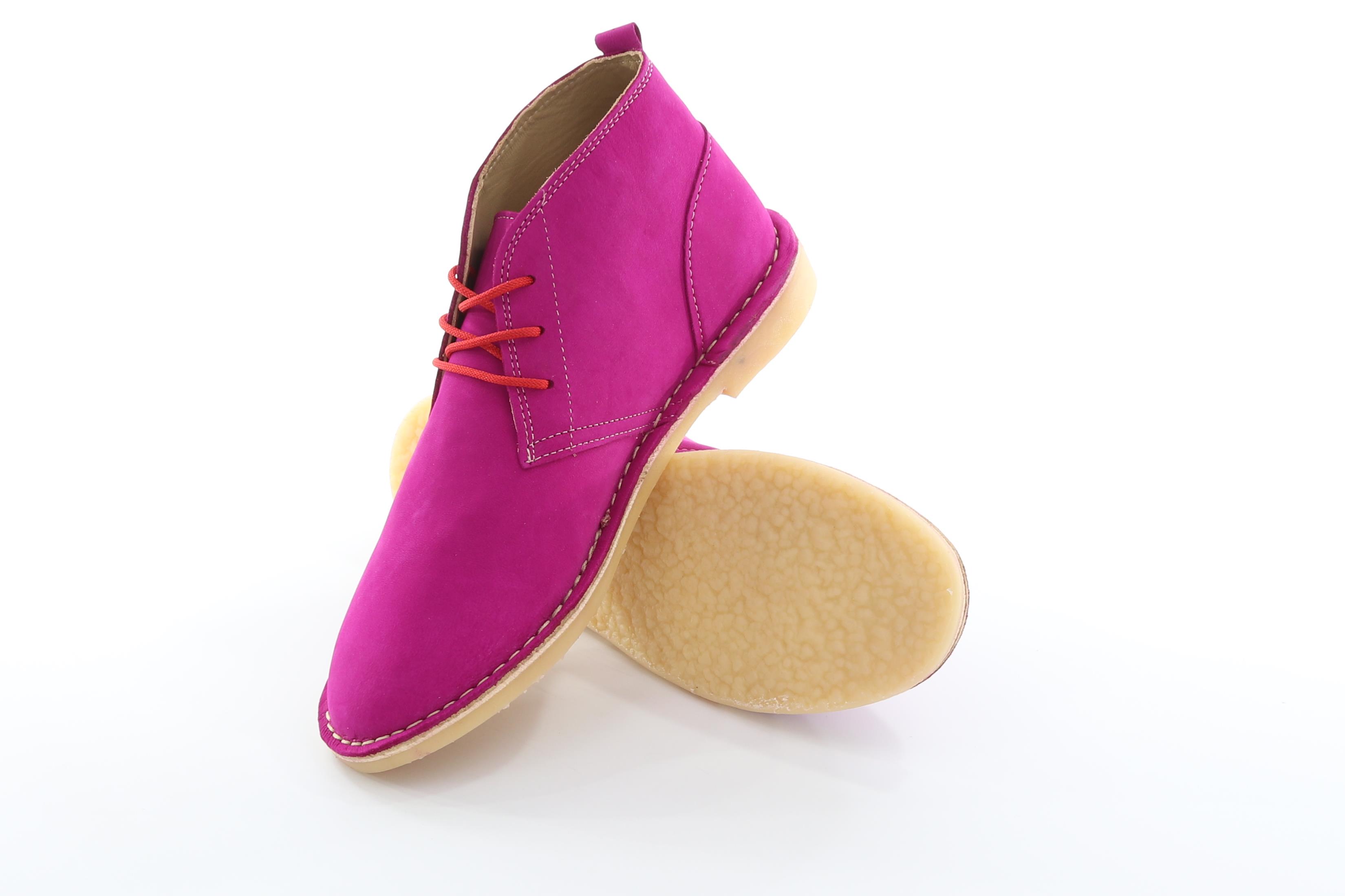 Fuschia Pink Ladies Vellies - Tom Voyager SA