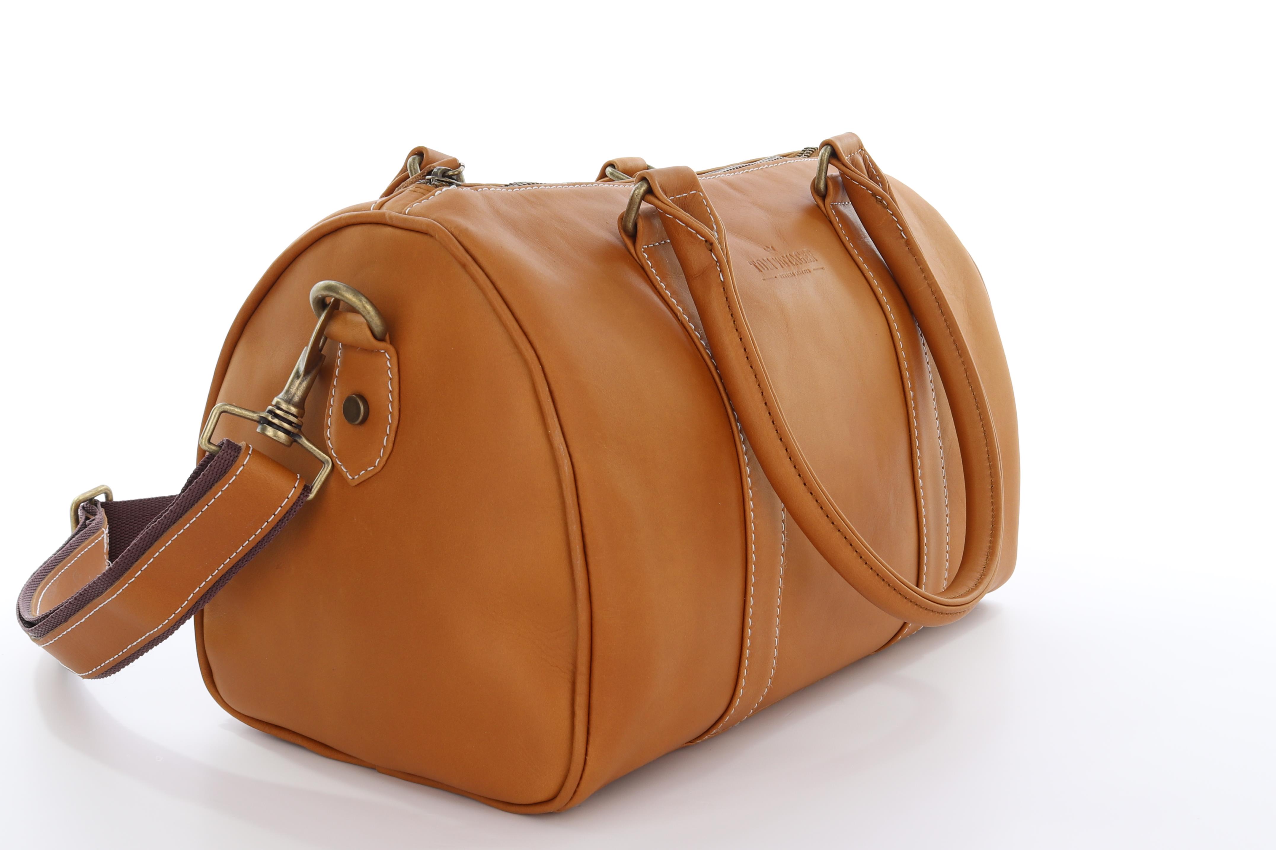 Borsa in pelle Finn - Marrone chiaro