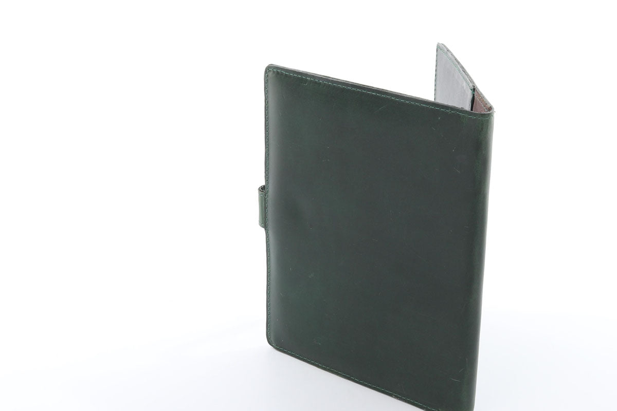 A5 Notebook Cover - Emerald Green