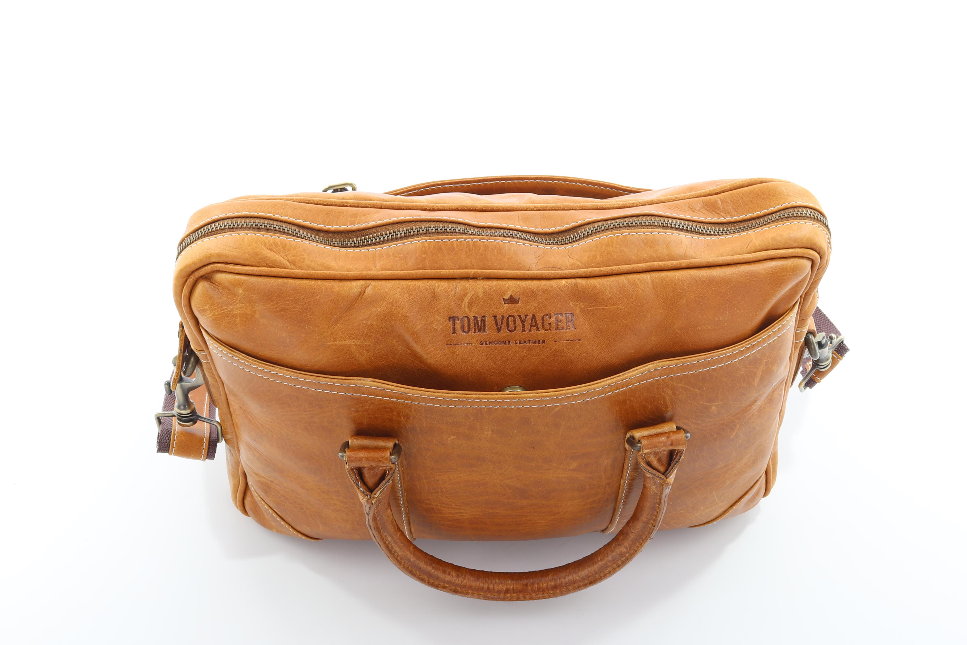 Hayden Leather Bag - Light Brown